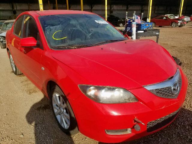 JM1BK12F071725872 - 2007 MAZDA 3 I RED photo 1