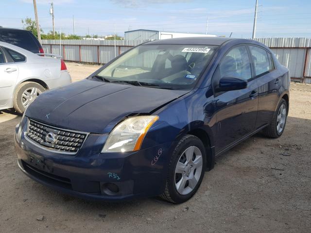 3N1AB61E47L610737 - 2007 NISSAN SENTRA 2.0 BLUE photo 2