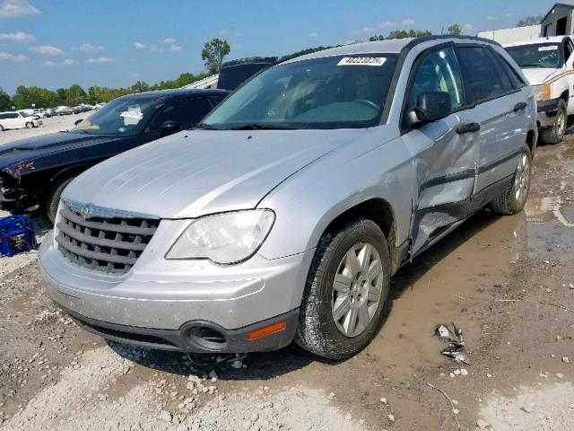 2A8GM48L37R114902 - 2007 CHRYSLER PACIFICA SILVER photo 2