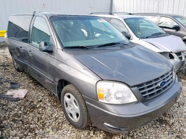 2FMZA51625BA72145 - 2005 FORD FREESTAR S GRAY photo 1