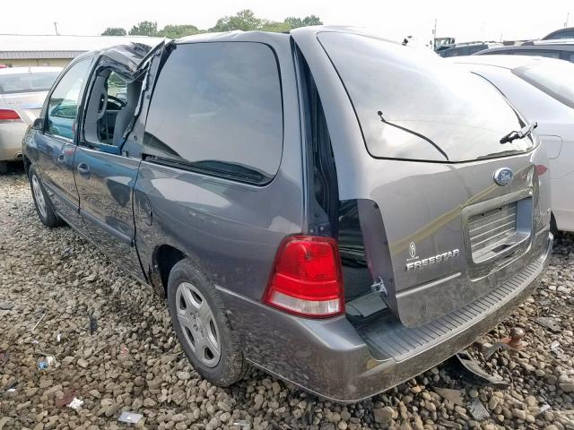 2FMZA51625BA72145 - 2005 FORD FREESTAR S GRAY photo 3