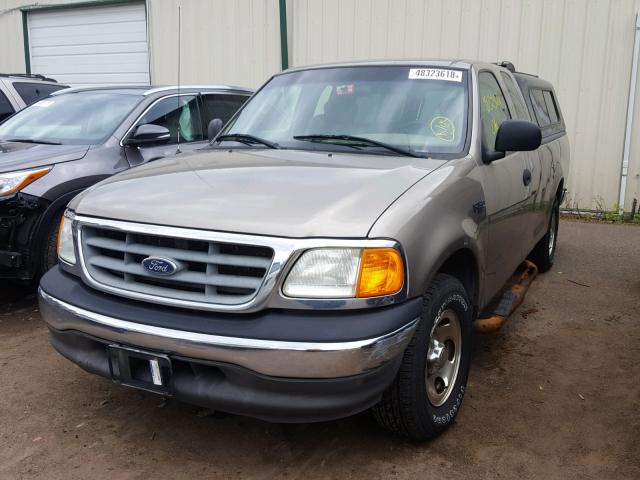 2FTRX17224CA98432 - 2004 FORD F-150 HERI TAN photo 2