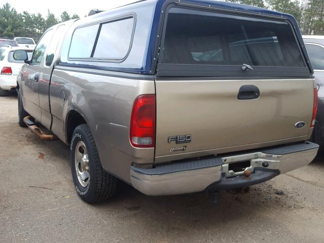 2FTRX17224CA98432 - 2004 FORD F-150 HERI TAN photo 3