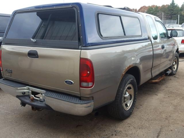 2FTRX17224CA98432 - 2004 FORD F-150 HERI TAN photo 4