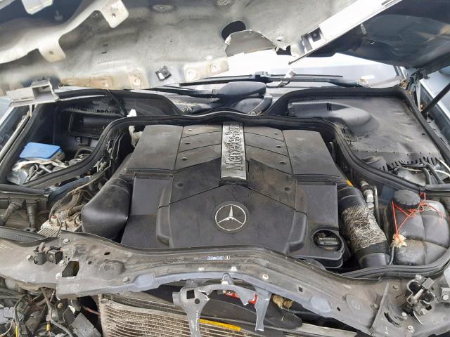 WDBUF83JX5X177297 - 2005 MERCEDES-BENZ E 500 4MAT BLUE photo 7