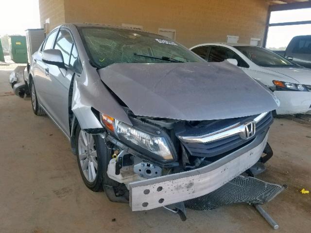 2HGFB2F94CH566489 - 2012 HONDA CIVIC EXL 银色 照片 1