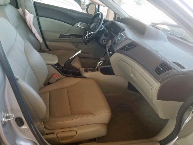 2HGFB2F94CH566489 - 2012 HONDA CIVIC EXL 银色 照片 5