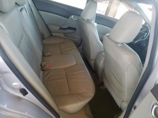 2HGFB2F94CH566489 - 2012 HONDA CIVIC EXL 银色 照片 6