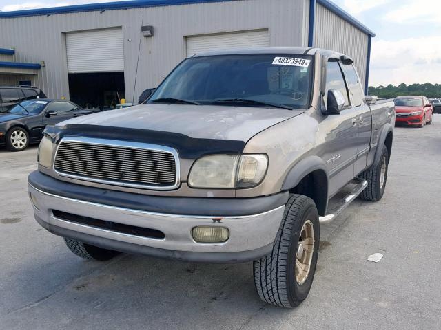 5TBBT44131S156499 - 2001 TOYOTA TUNDRA SILVER photo 2