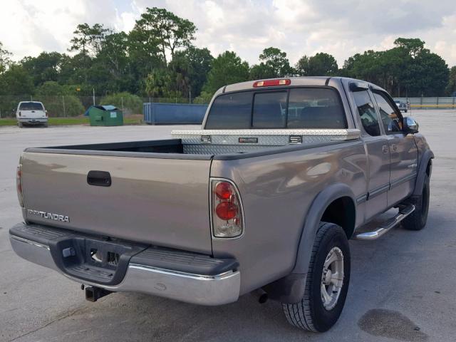 5TBBT44131S156499 - 2001 TOYOTA TUNDRA SILVER photo 4