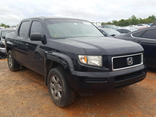 2HJYK16378H541070 - 2008 HONDA RIDGELINE BLACK photo 1