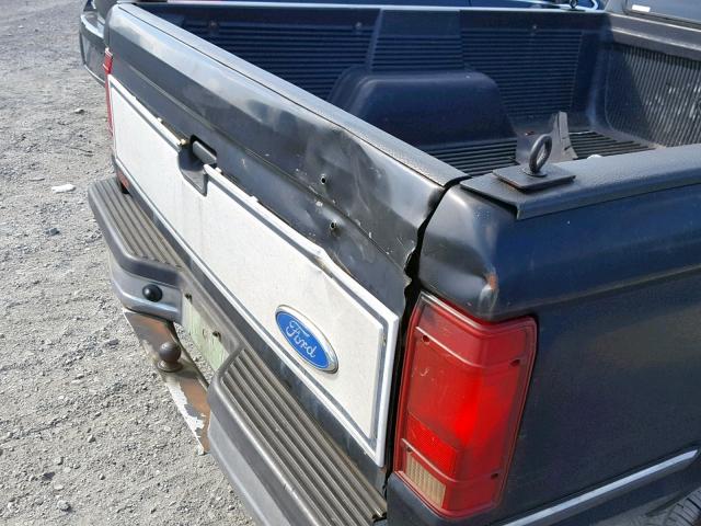 1FTCR14AXNPA85309 - 1992 FORD RANGER SUP BLACK photo 10