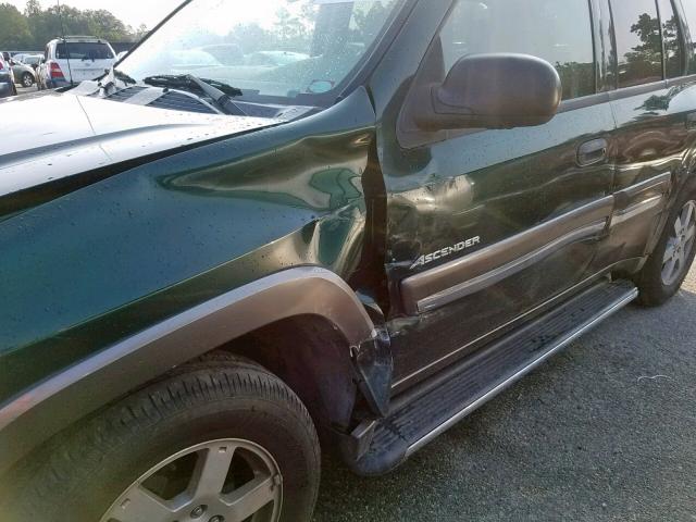 4NUDS13S742101243 - 2004 ISUZU ASCENDER S 绿色 照片 9