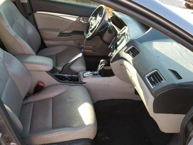 2HGFB2F93FH512086 - 2015 HONDA CIVIC EXL 石墨色 照片 5