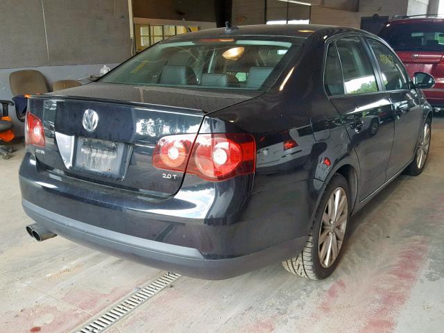 3VWRJ7AJXAM037167 - 2010 VOLKSWAGEN JETTA WOLF BLACK photo 4