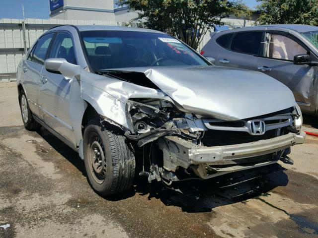 3HGCM56334G701750 - 2004 HONDA ACCORD LX SILVER photo 1