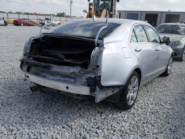 1G6AA5RA2D0168273 - 2013 CADILLAC ATS GRAY photo 4