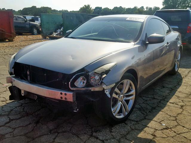 JNKCV64E88M115438 - 2008 INFINITI G37 BASE SILVER photo 2