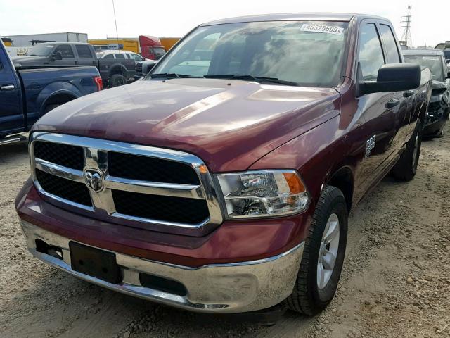 1C6RR6FG8KS516240 - 2019 RAM 1500 CLASS MAROON photo 2