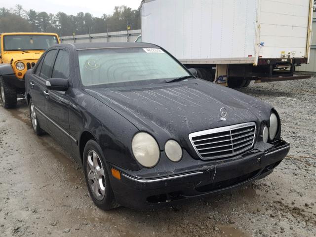 WDBJF65J42B414606 - 2002 MERCEDES-BENZ E 320 BLACK photo 1