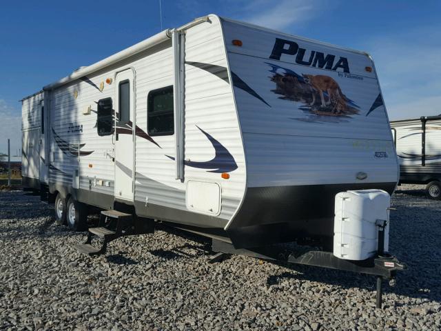 4X4TPUG20AP027497 - 2010 PUMA 5TH WHEEL WHITE photo 1