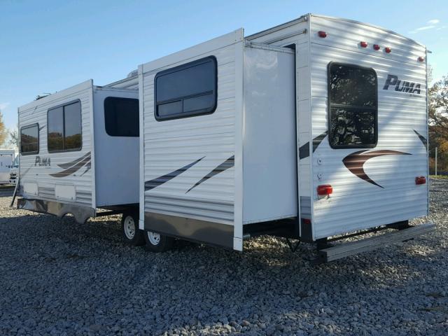 4X4TPUG20AP027497 - 2010 PUMA 5TH WHEEL WHITE photo 3