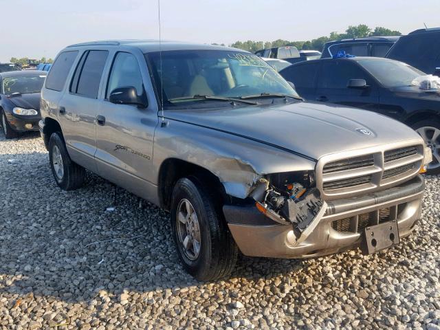 1B4HR28N31F509323 - 2001 DODGE DURANGO SILVER photo 1