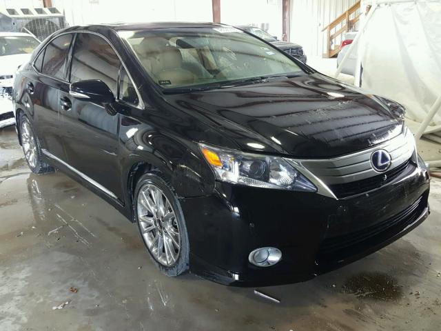 JTHBB1BA4A2007052 - 2010 LEXUS HS 250H BLACK photo 1