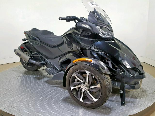 2BXNCBC11EV001417 - 2014 CAN-AM SPYDER ROA BLACK photo 2