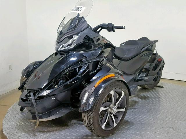 2BXNCBC11EV001417 - 2014 CAN-AM SPYDER ROA BLACK photo 4