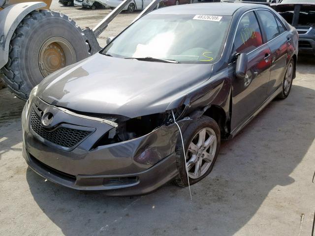 4T1BK46K67U520723 - 2007 TOYOTA CAMRY NEW GRAY photo 2