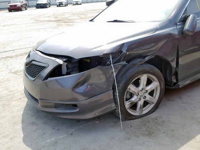 4T1BK46K67U520723 - 2007 TOYOTA CAMRY NEW GRAY photo 9