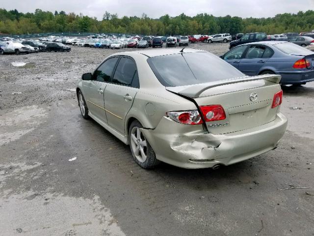 1YVFP80C245N24364 - 2004 MAZDA 6 I GREEN photo 3