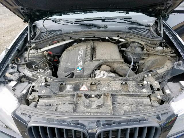 5UXWX7C52DL977679 - 2013 BMW X3 XDRIVE3 BLACK photo 7