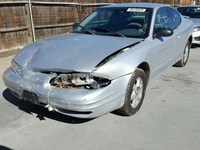 1G3NL12F23C285761 - 2003 OLDSMOBILE ALERO GL SILVER photo 2