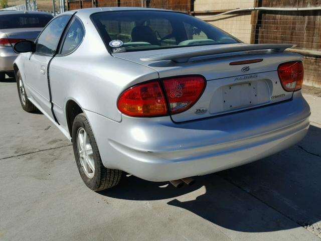 1G3NL12F23C285761 - 2003 OLDSMOBILE ALERO GL SILVER photo 3