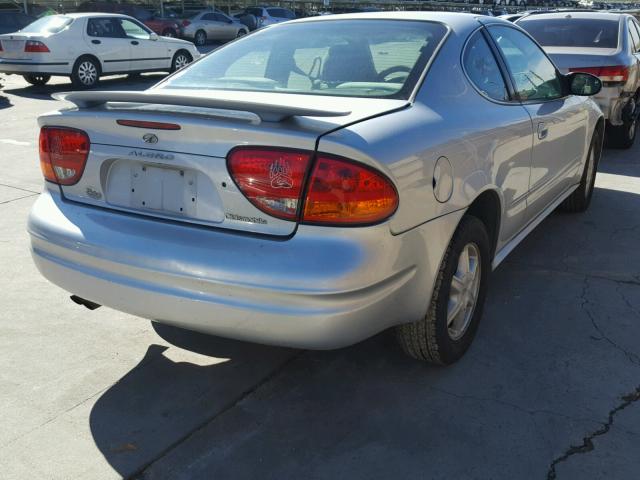 1G3NL12F23C285761 - 2003 OLDSMOBILE ALERO GL SILVER photo 4