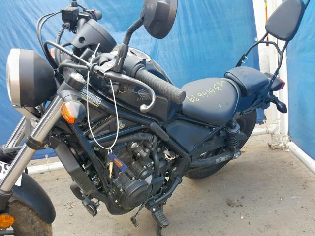 MLHPC5608J5100083 - 2018 HONDA CMX500 BLACK photo 9