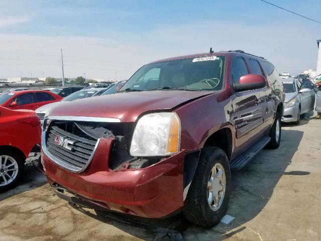 1GKFK163X8J201460 - 2008 GMC YUKON XL K BURGUNDY photo 2