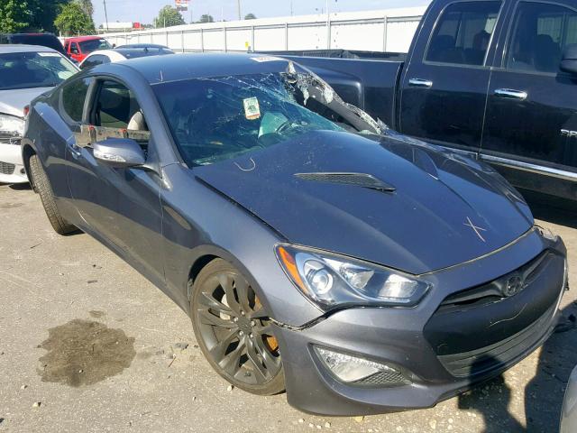 KMHHT6KJ8FU125635 - 2015 HYUNDAI GENESIS CO CHARCOAL photo 1