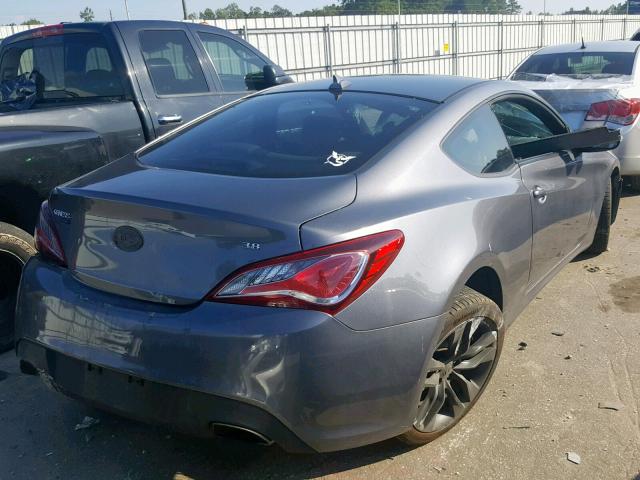 KMHHT6KJ8FU125635 - 2015 HYUNDAI GENESIS CO CHARCOAL photo 4