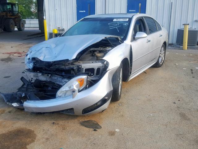 2G1WC5E30D1141851 - 2013 CHEVROLET IMPALA LTZ SILVER photo 2