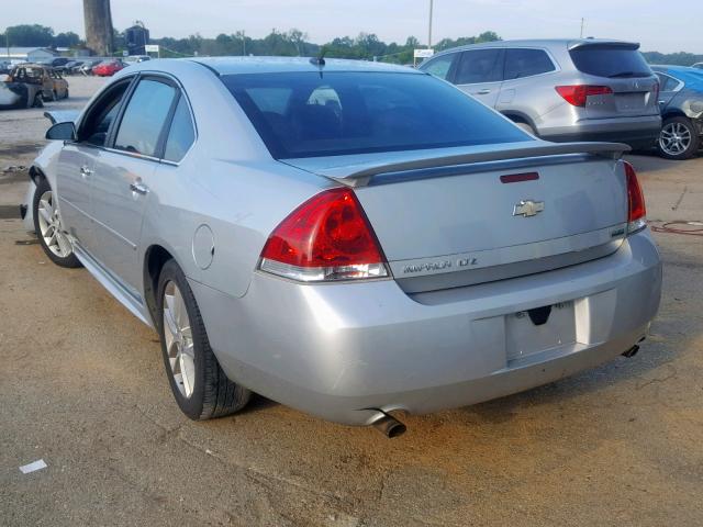 2G1WC5E30D1141851 - 2013 CHEVROLET IMPALA LTZ SILVER photo 3