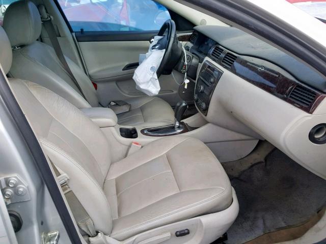 2G1WC5E30D1141851 - 2013 CHEVROLET IMPALA LTZ SILVER photo 5