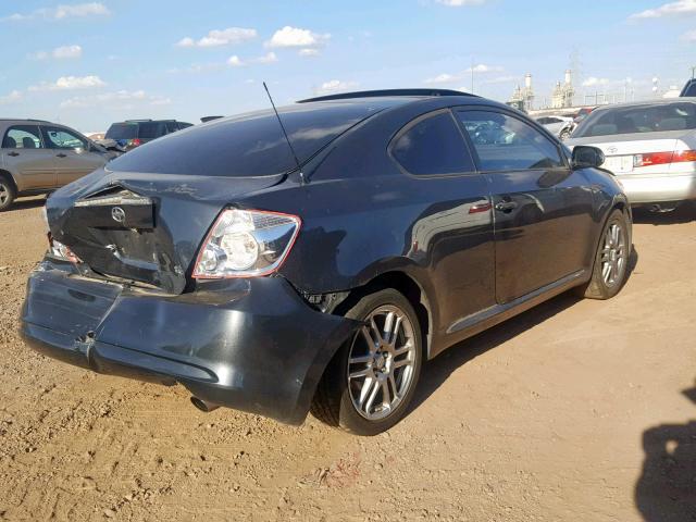JTKDE177470190674 - 2007 TOYOTA SCION TC ნაცრისფერი ფოტო 4