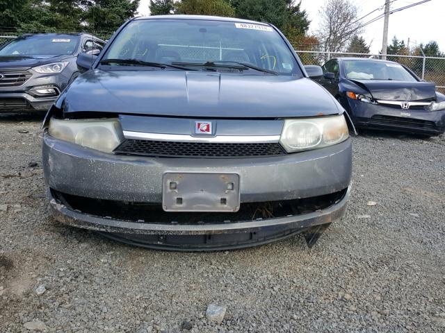 1G8AJ52F24Z144743 - 2004 SATURN ION LEVEL GRAY photo 9
