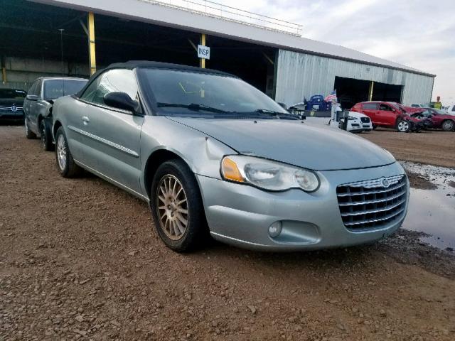 1C3EL55R06N115814 - 2006 CHRYSLER SEBRING TO BLUE photo 1