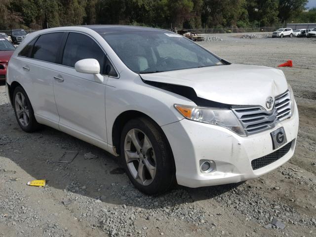 4T3ZK3BB4AU033288 - 2010 TOYOTA VENZA BASE WHITE photo 1