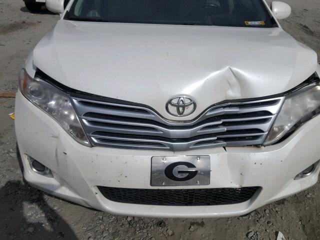 4T3ZK3BB4AU033288 - 2010 TOYOTA VENZA BASE WHITE photo 7