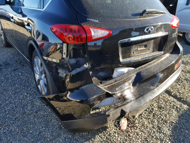 JN1AJ0HR2AM752767 - 2010 INFINITI EX35 BASE BLACK photo 9